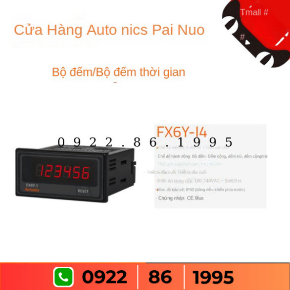 Bộ Đếm giai đoạn Autonics  FX4Y-I4 FX4Y-I2 FX6Y-I4 FX6Y-I2