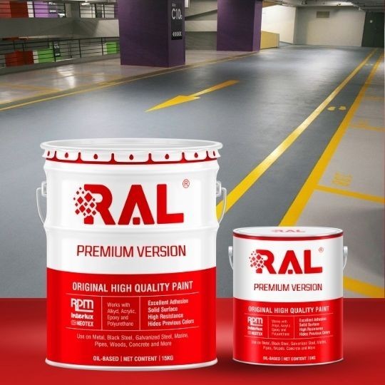 Sơn Sàn Garage Epoxy Hệ Lăn RAL GARAGE GUARD