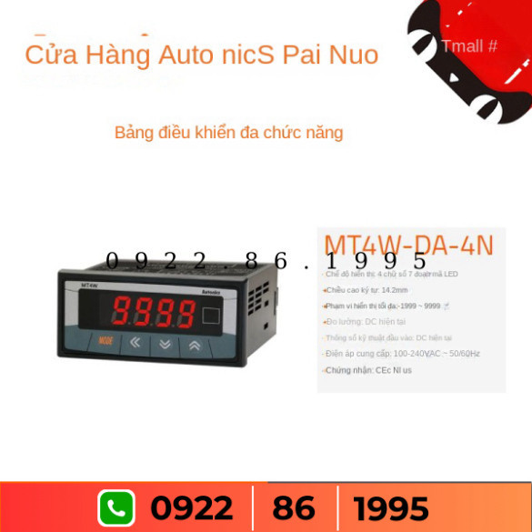 Bảng chỉ đạo Autonics MT4W-DA-4N 40 41 42 43 44 ~ 48 49