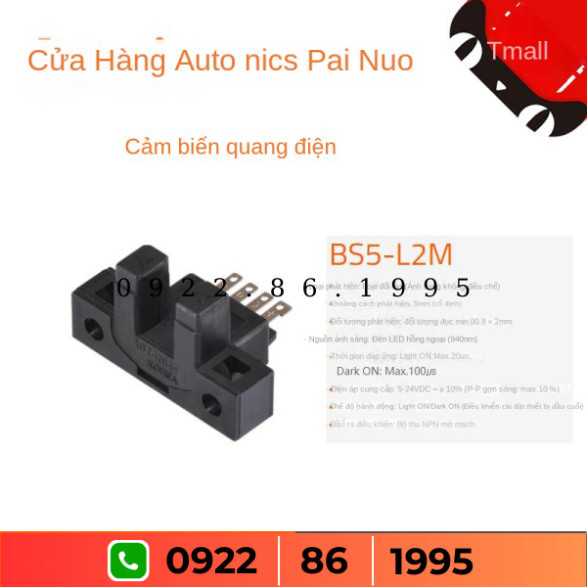 Cảm Biến Quang  Autonics BS5-T2M BS5-K2M BS5-L2M BS5-Y2M BS5-V2M BS5-L2M-P