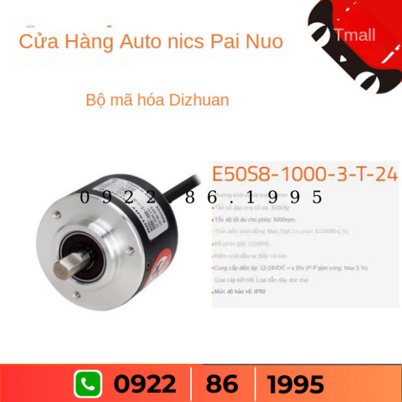 Bộ Mã Hóa Autonics E50S8-1000-3-T-24 E50S8-1024-3-T-24 E50S8-2000-3-T-24