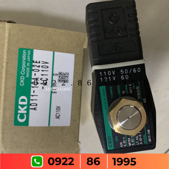 Van  từ CKD AD11-10A-02E-AC220V AD11-15A-02E-AC220V AD11-20A-02E-AC220V AD11-25A-02E-AC220V AD11-15A
