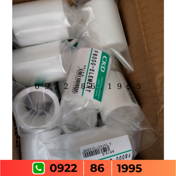 Bộ Lọc Nguồn Khí Ckd  W3000/4000 F3000-ELEMENT-Y M3000 F8000