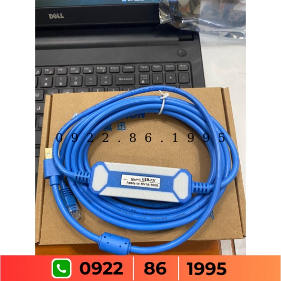 Cáp xây dựng USB-KV cho PLC Keyence KV  amsamotion