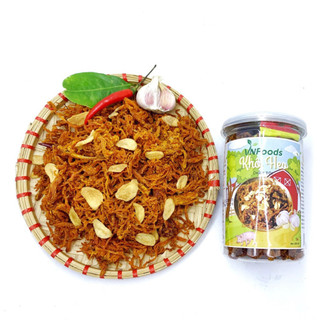 Khô heo cháy tỏi 250gr loại ngon - đặc biệt vnfoods