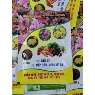 Phân bón lá Hi Canxi bo 100g, chuyên dùng cho hoa cây cảnh