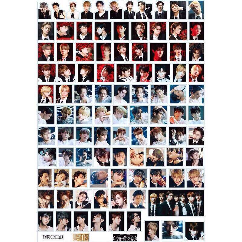 Set 50 hình dán trang trí Enhypen