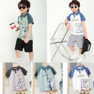 Áo polo cổ đức Dokma 3-7Y DA2139, DA1472
