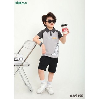 Áo polo cổ đức Dokma 3-7Y DA2139, DA3804
