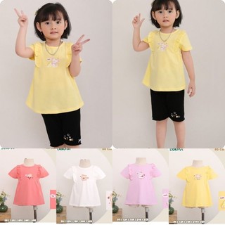 Áo cộc tay bé gái dokma 9-36m da2152, da1536