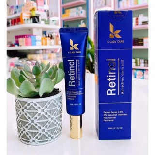 Bộ Đôi 2 Sản Phẩm Kem Dưỡng Retinol & Serum Dưỡng Ngăn Ngừa Lão Hoá Căng