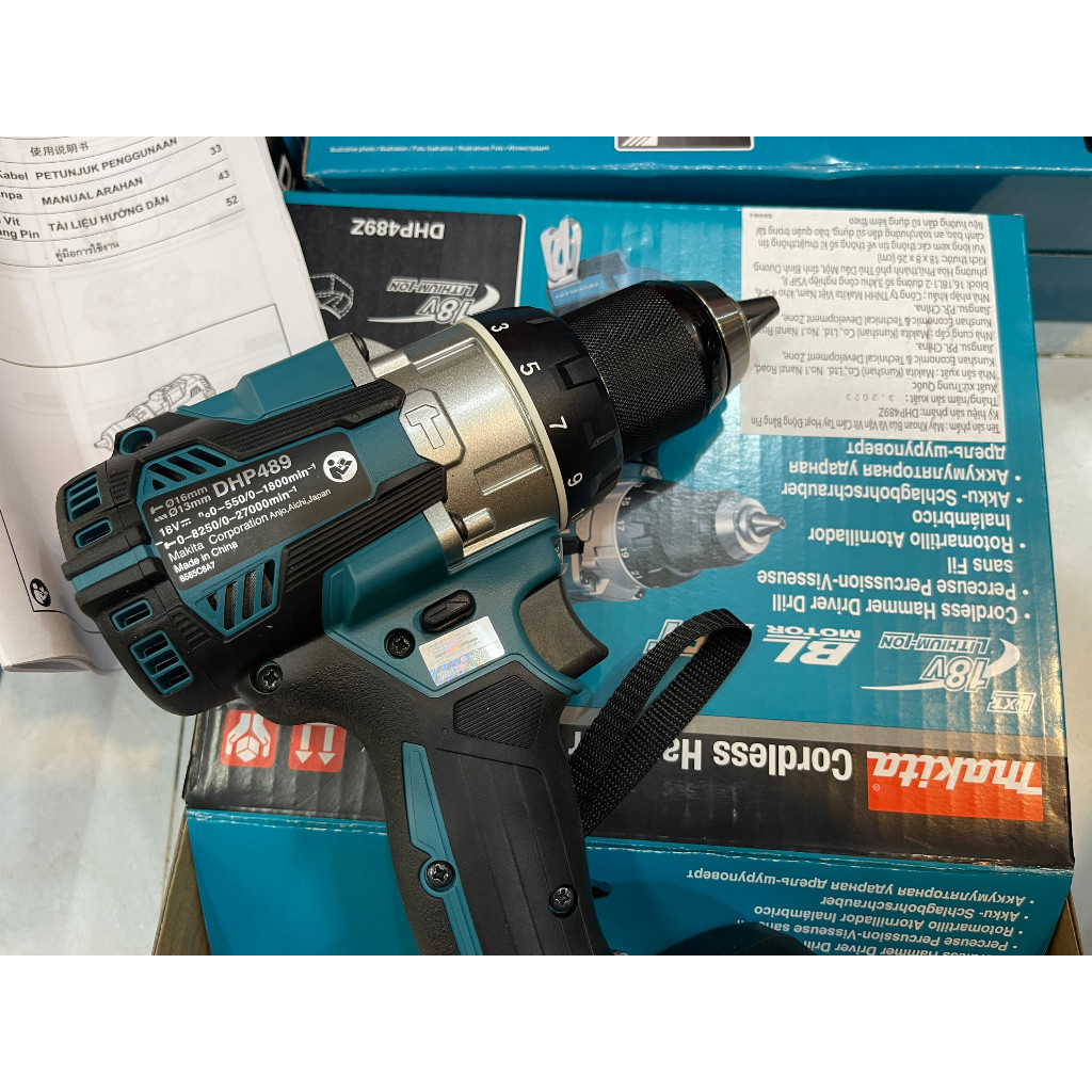Máy khoan pin Makita DHP489 18v