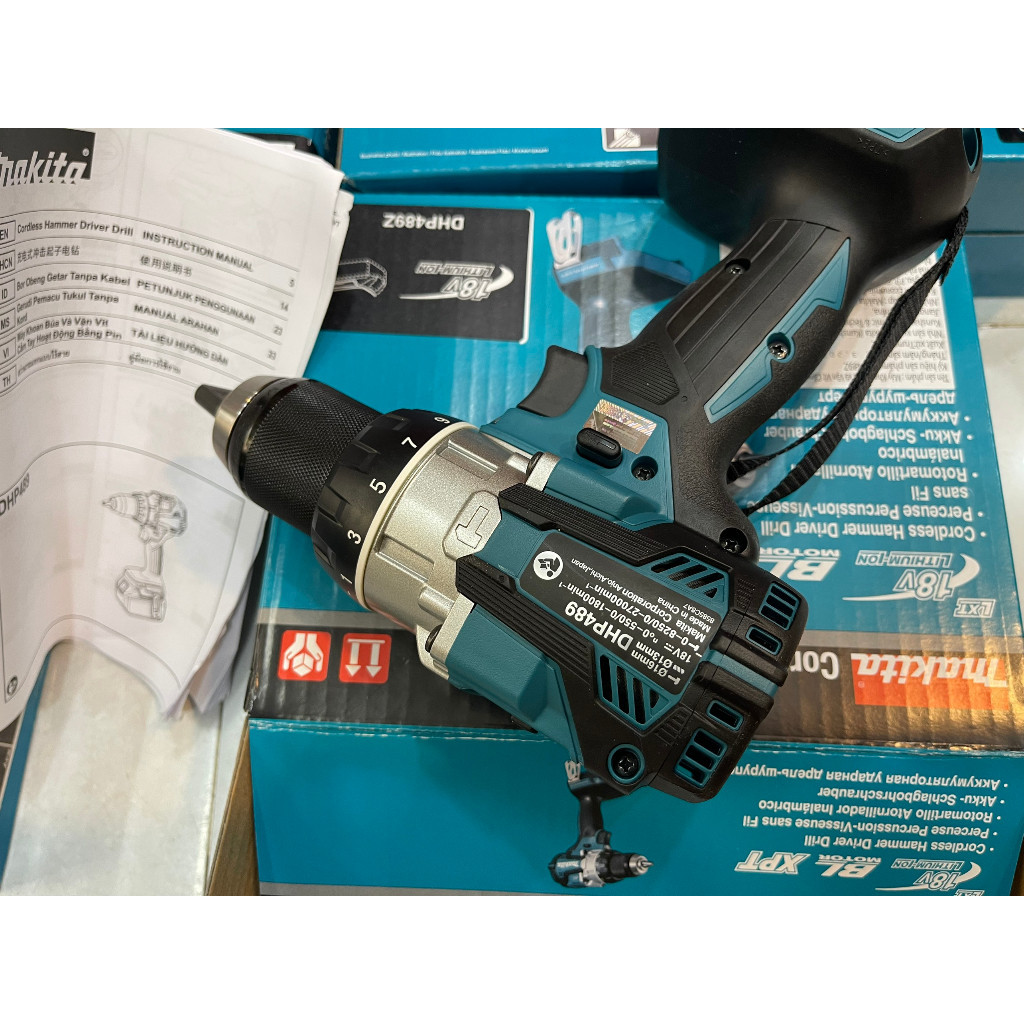 Máy khoan pin Makita DHP489 18v