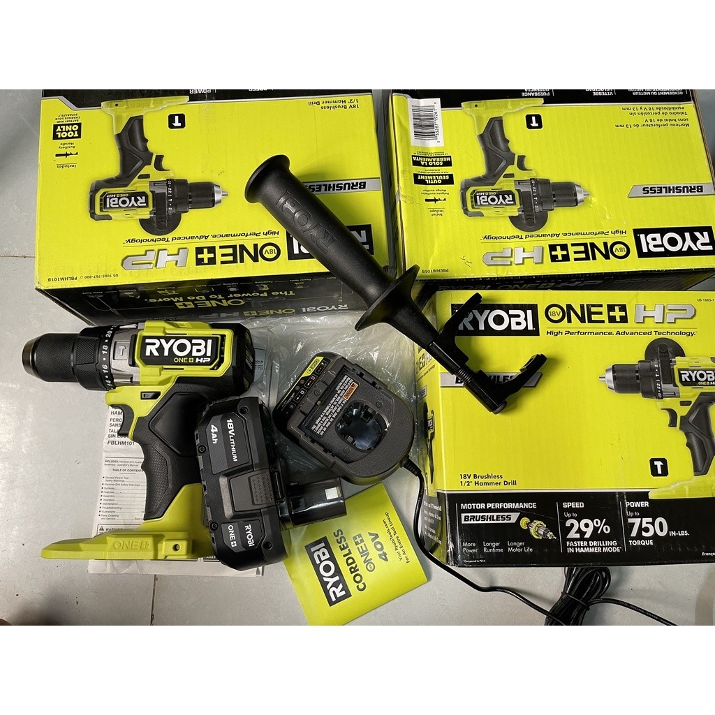 Máy khoan pin Ryobi PBLHM101B