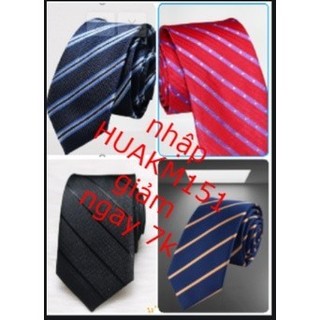 Bản nhỏ 6cm bản to 8cm đủ màu Cà vạt caravat công sở nam cao cấp lụa dày- ties