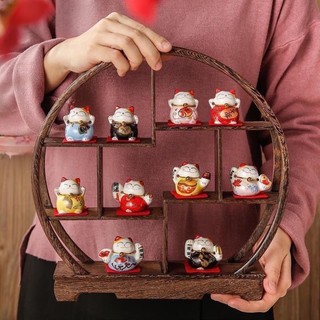 Kệ gỗ decor, trang trí nhà cửa - Hàng loại 1 (Không kèm mèo)