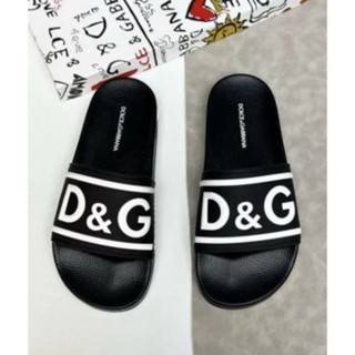 Dép DG chữ quai ngang mẫu mới siêu hót dành cho Nam Nữ