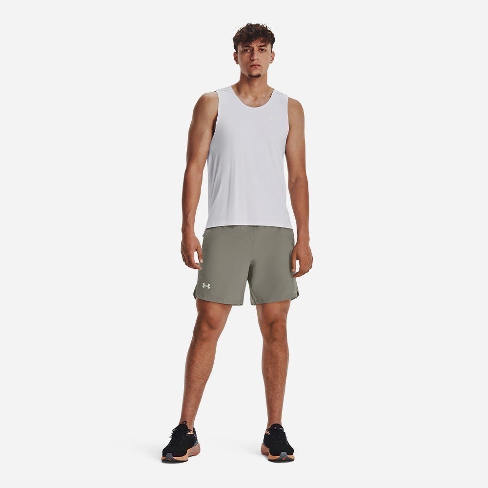 Quần ngắn thể thao nam Under Armour Launch 7'' - 1361493-504