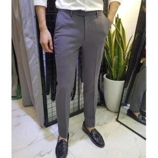 Quần tây cao cấp chất mềm mịn co dãn nhẹ - QUẦN ÂU NAM DÁNG ÔM CO DÃN - Mới Nhất Hot Hit