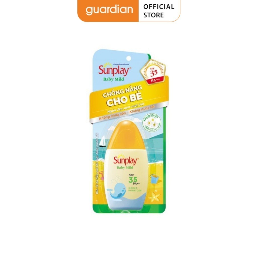 Sữa Chống Nắng Cho Bé Và Da Nhạy Cảm Sunplay Baby Mild SPF35 PA++ 30Gr