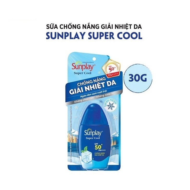 Sữa Chống Nắng Giải Nhiệt Da Sunplay Super Cool Spf 50 30Gr