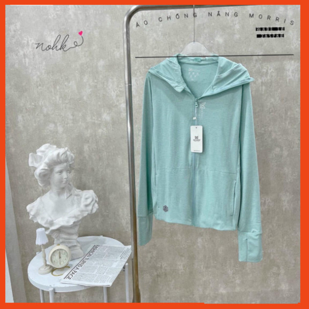 Áo chống nắng nữ dáng ngắn 2 lớp Morriss, vải tiêu cao cấp siêu hot