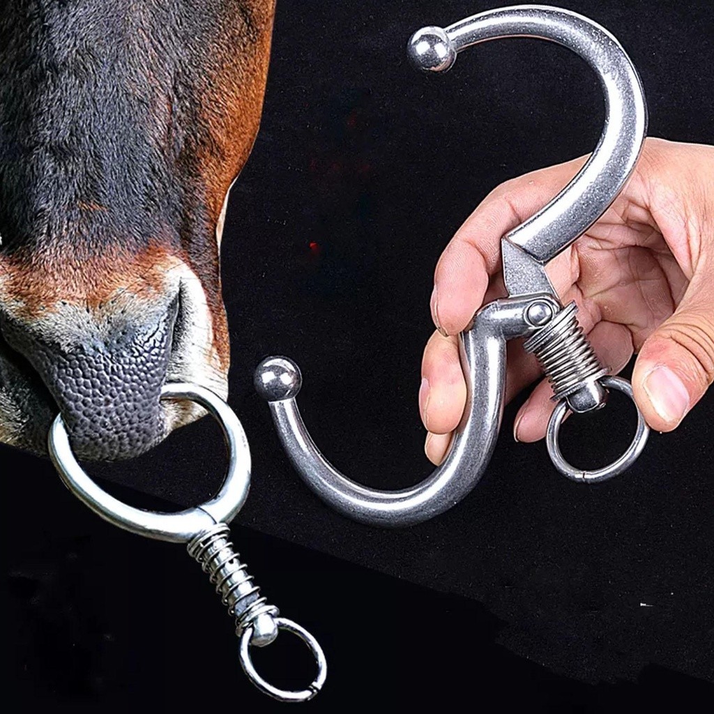 KITPIPI Vòng Kẹp Mũi Bò Bằng Thép Không Gỉ E1E5