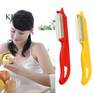 1 Dao gọt vỏ trái cây KITPIPI bằng nhựa 14.5 * 2cm Z5Q1 N4T5 A2L7 T6Y7 D2X5