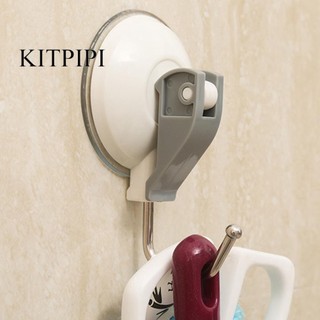 KITPIPI 2 móc treo đồ dán tường đế hút chân không siêu mạnh tiện lợi