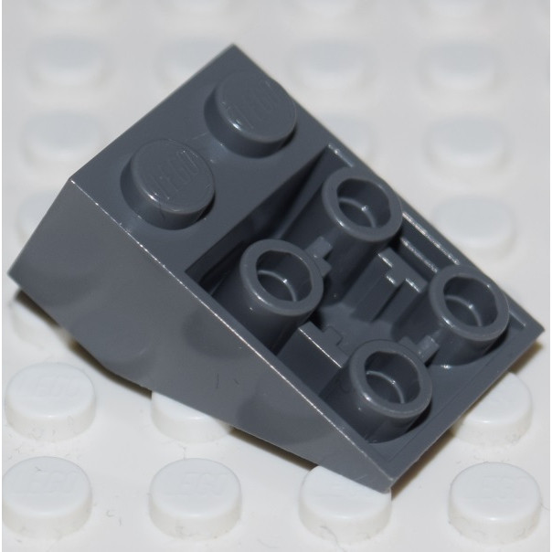 [1 Cái] LEGO Gạch 2x3 Dốc Đảo Ngược 25°, Xám Đậm ID 4211064 3747