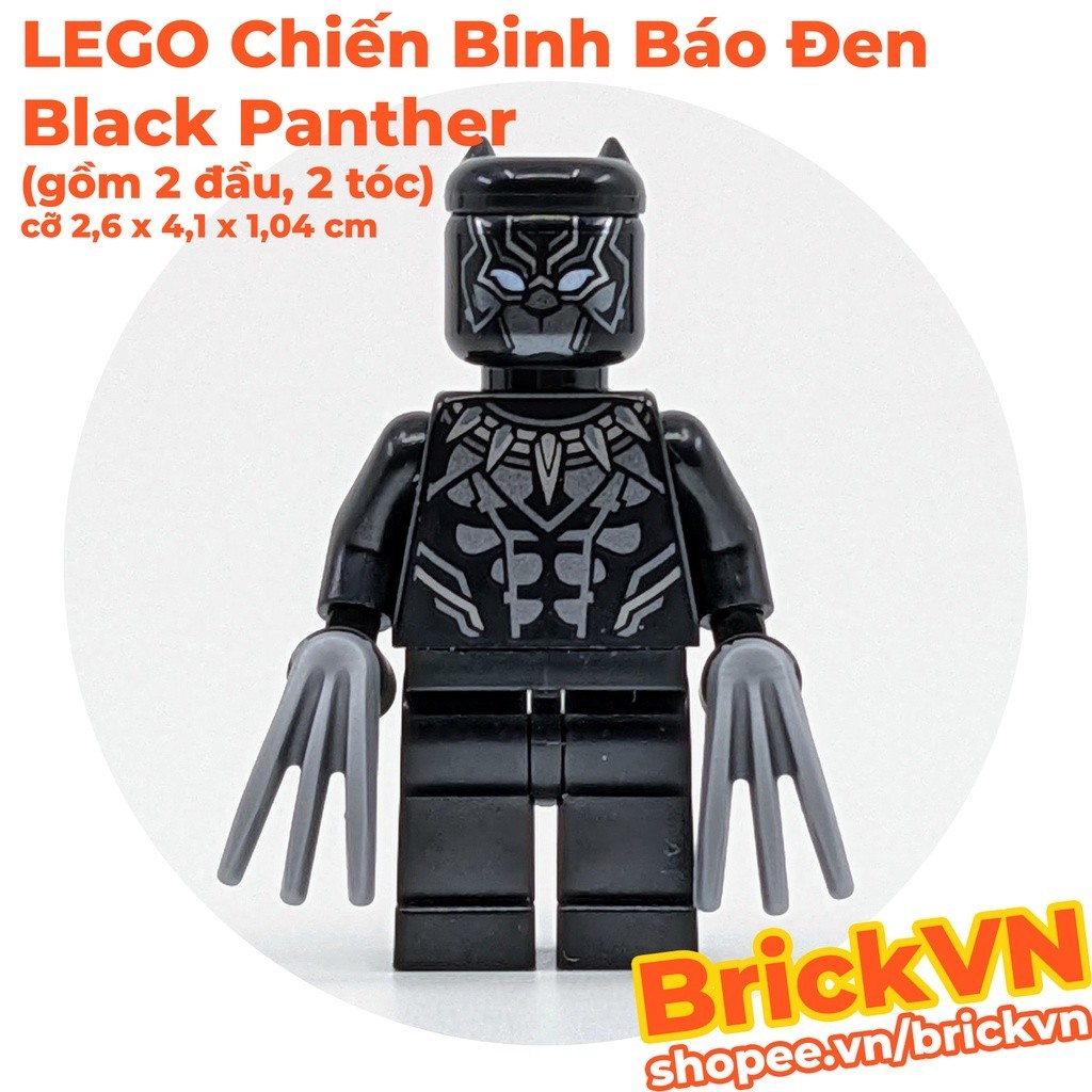 Nhân Vật Siêu Anh Hùng LEGO Marvel Super Heroes: Chiến Binh Báo Đen Black Panther
