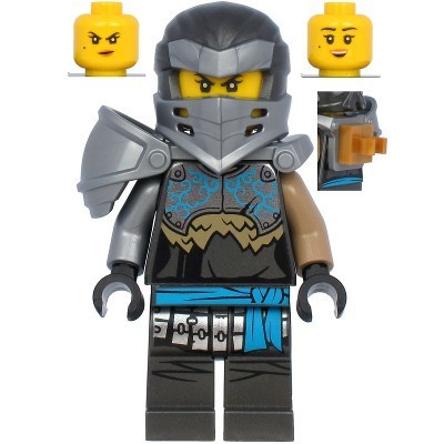 Nhân Vật LEGO NINJAGO Minifigures - Anh Hùng Nya Kèm Mũ, Giáp Vai