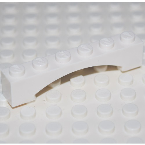 [1 Cái] LEGO Gạch 1x6 Vòm Cửa Màu Trắng ID 4620761 92950