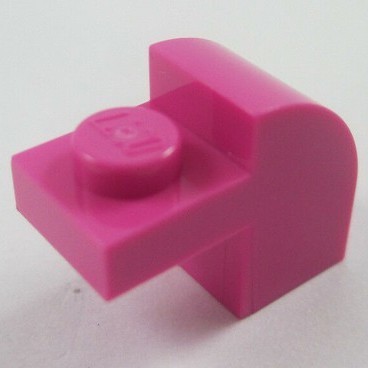 [1 Cái] LEGO Gạch Vòm 1x1x1 1/3 Màu Hồng Sẫm ID 6056413 6091