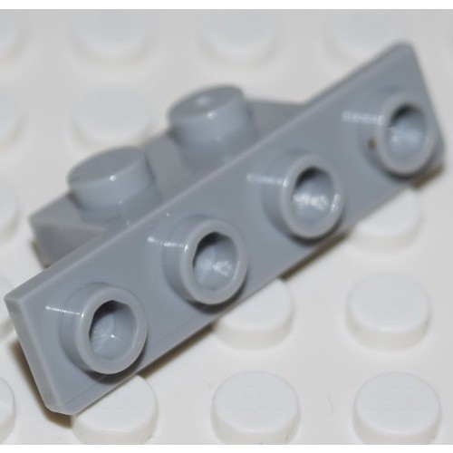[1 Cái] Phụ Kiện LEGO Tấm Giá Đỡ Góc 1x2 1x4 Xám Nhạt ID 28802 hoặc 2436