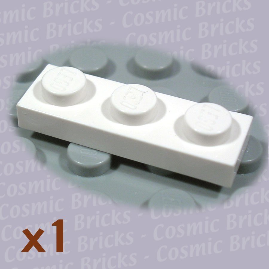 [4 Cái] LEGO Miếng 1x3 Trắng ID 362301 3623