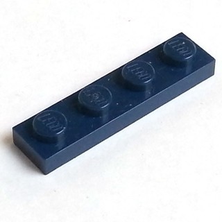 Lego tấm đế 1x4 xanh dương đậm id 4502089 3710