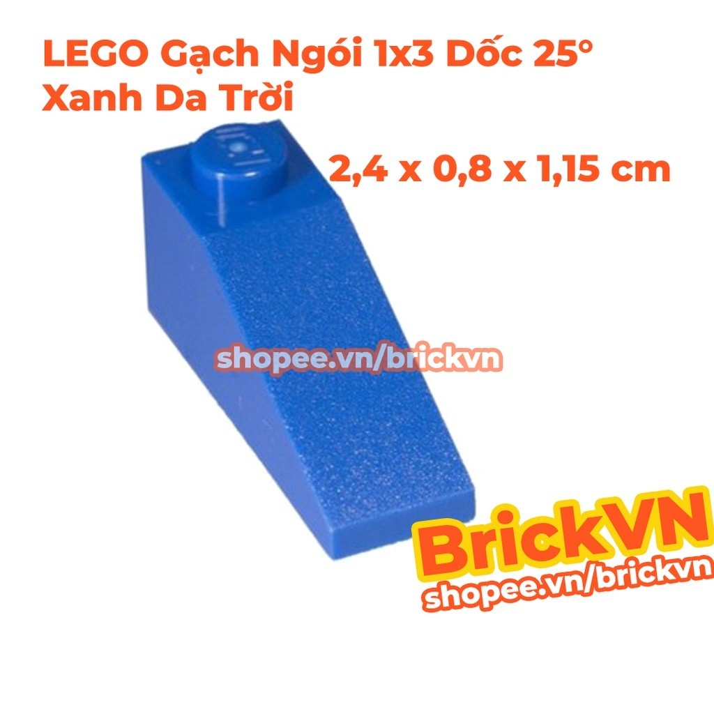 [1 Cái] LEGO Gạch Ngói Lợp 1x3 Dốc 25° ID 428623 428623