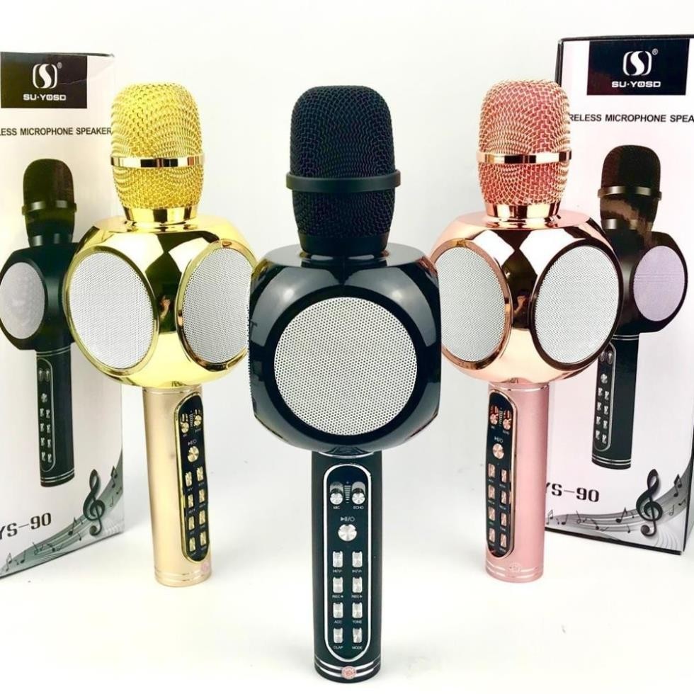 Micro karaoke bluetooth SD10 hát hay âm thanh sống động -Có BH