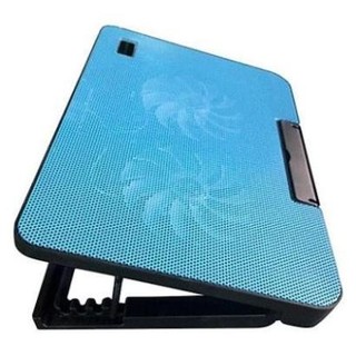 Đế tản nhiệt laptop 2 quạt N99 có đèn led cooling pad làm mát tốt -Có BH