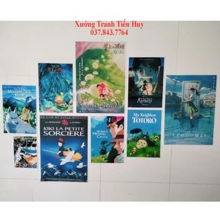 Tranh Decal dán tường decor phòng Poster Anime - Áp phích trang trí phòng Anime được yêu thích nhất