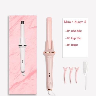 Máy uốn tóc tự động 2 chiều trục gốm sứ khuếch tán ion âm mềm tóc giữ nếp lâu giúp bảo vệ tóc -Có BH
