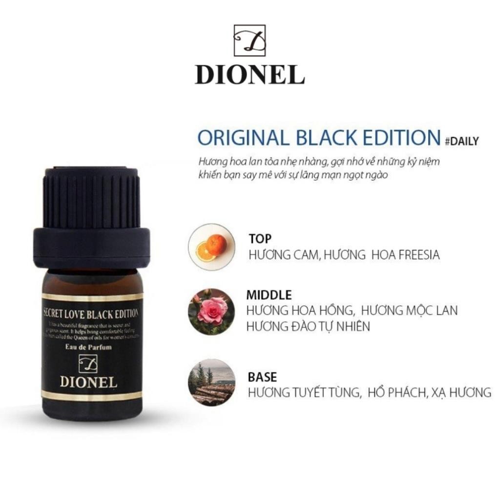 Nước Hoa Vùng Kín Dionel Secret Love Original Black Edition Bí ẩn 5ml