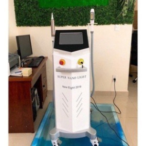 Máy Supper Nano Light 2in1 triệt lông + laser [ Bảo Hành 18 Tháng ]