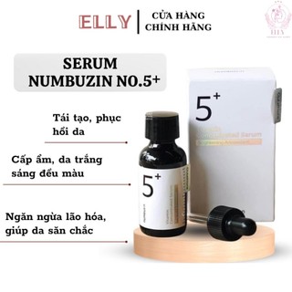 Serum Trắng Da Mờ Thâm Serum Numbuzin No.5+ Vitamin C Concentrated Serum 30ml