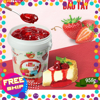 Mứt dâu tây - mứt làm bánh - mứt xác trái cây- mứt unifresh