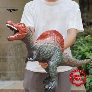 Dongzhur Khủng Long Đồ Chơi 30cm Bằng Cao Su Mềm Có Âm Thanh Vui Nhộn Cho Bé u0s0