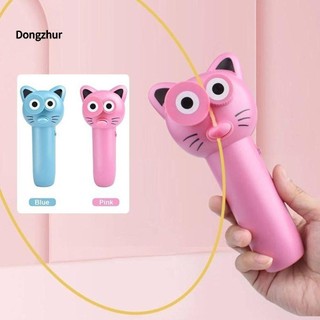 Dongzhur Cánh quạt phóng dây Zipstring có dây Bộ điều khiển dây thừng Đồ chơi điện vui nhộn di động F4J8