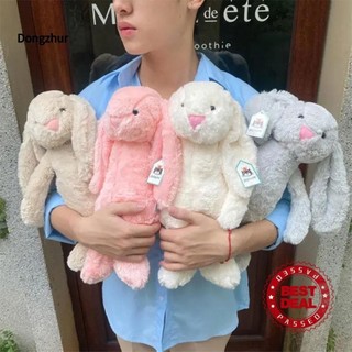 Dongzhur Thú Nhồi Bông Hình Thỏ Tai Dài 30cm S7C8