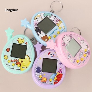 Dongzhur 4 Màu Mini Thú Cưng Máy Đồ Chơi Điện Tử Ảo Thú Cưng Giả Vờ Máy Chơi Tương Tác Thu Nhỏ W2T2